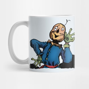 Scarecrow Listens for a Bugle Mug